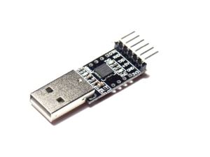 CP2102 USB 2.0 till TTL UART modul 6Pin svart