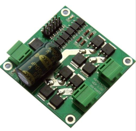 12V / 24V 7A 160W Dual DC Motor Driver Modul / Styrelse H-Bridge L298 Logic