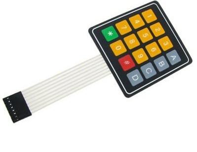 DC 12V 4x4 16 Key Matrix Membrane